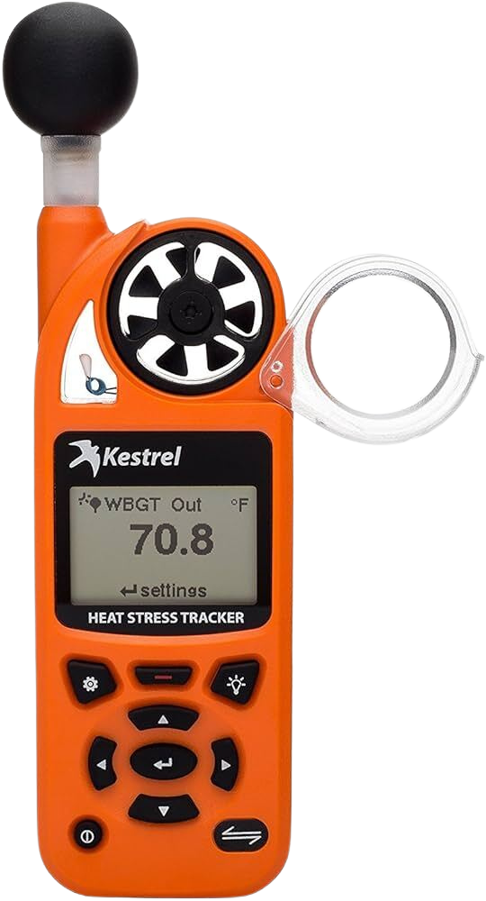Kestrel 5400 WBGT CIF alert monitoring