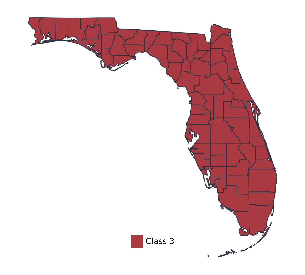 Florida WBGT Map