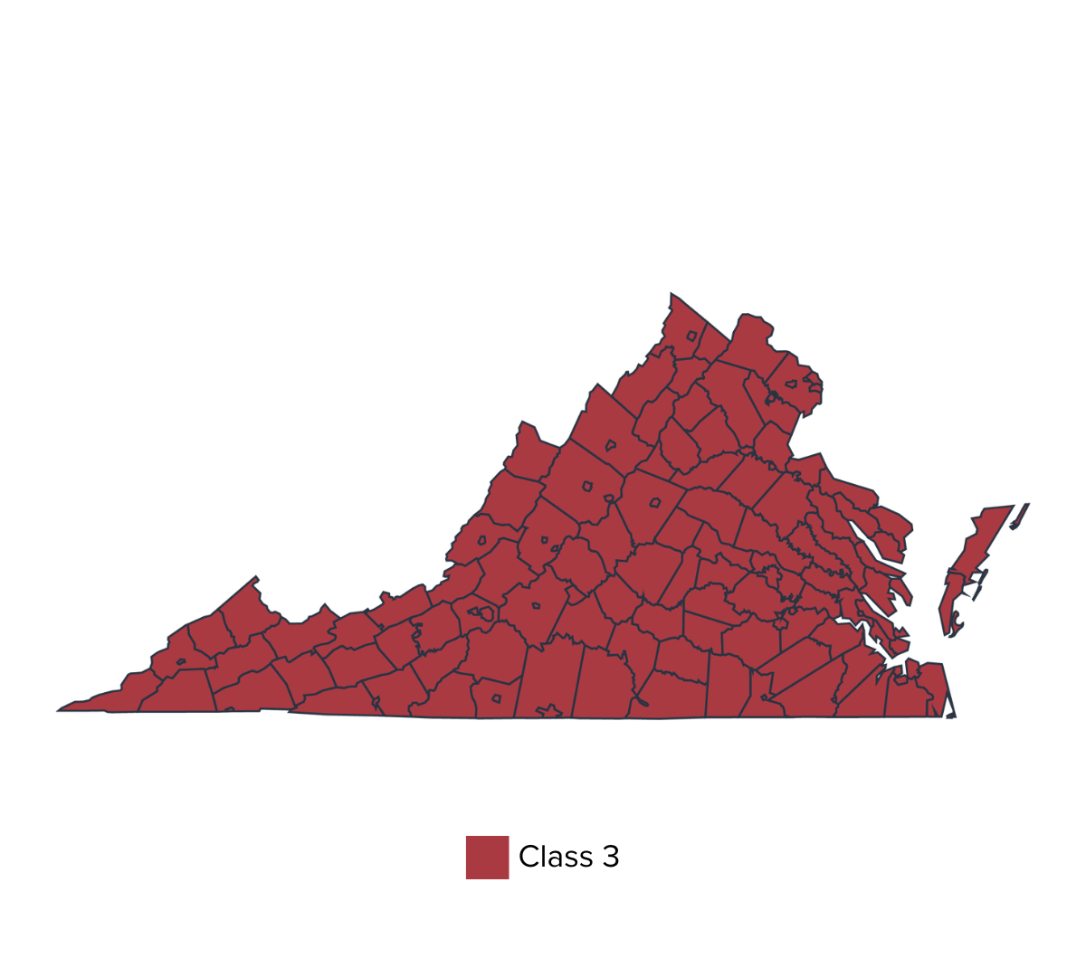 Virginia WBGT Map