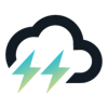 Lightning Cloud Icon