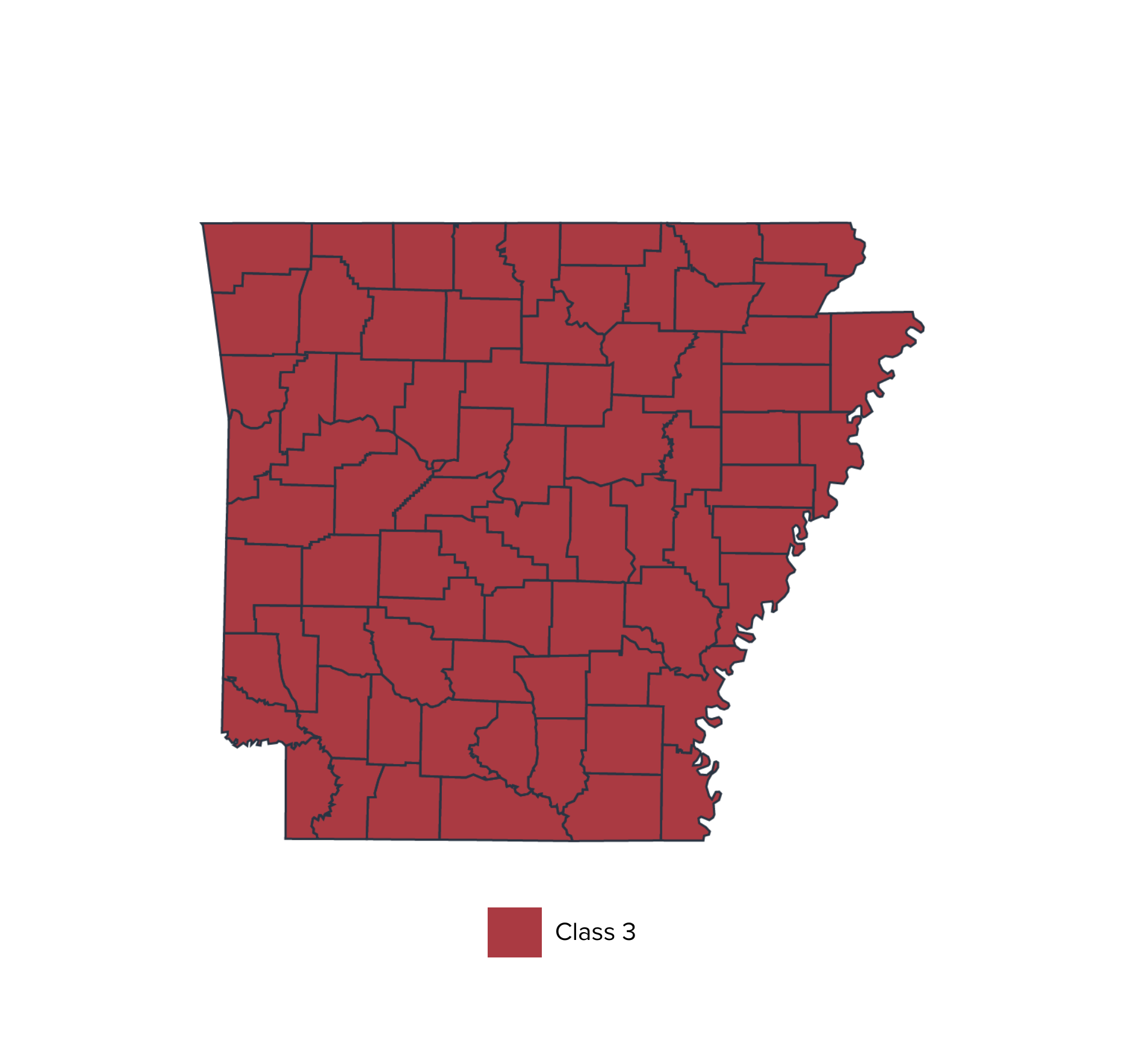 Arkansas WBGT Zone